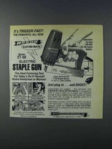 1981 Arrow Electro-Matic ET-50 Electric Staple Gun Ad - £14.45 GBP
