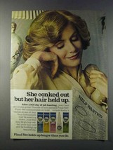 1981 Clairol Final Net Hair Spray Ad - She Conked Out - $18.49