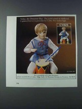 1981 Cybis Nicky, the Drummer Boy Porcelain Ad - $18.49