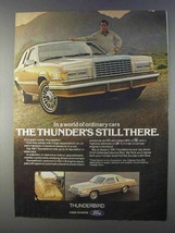 1981 Ford Thunderbird Ad - Thunder's Still There - $18.49