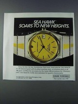 1981 Girard Perregaux Sea Hawk III Watch Ad - Soars - £14.78 GBP