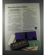 1981 Hilton Hotels and American Express Ad - £14.78 GBP