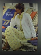1981 James Kenrob by Dalton Fashion Ad - £14.44 GBP