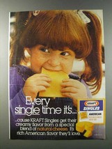 1981 Kraft Singles Ad - Every Single Time - £14.58 GBP