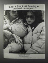 1981 Laura Biagiotti Sunglasses by Oxsol Ad - $18.49