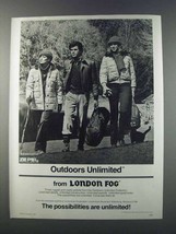 1981 London Fog Outdoors Unlimited Jackets Ad - £14.44 GBP