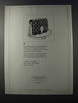 1981 Louis Vuitton Cartouchiere Handbag Ad - $18.49