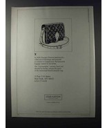 1981 Louis Vuitton Cartouchiere Handbag Ad - £14.78 GBP
