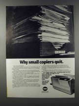 1981 Minolta EP520 Copier Ad - Small Copiers Quit - $18.49