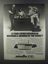 1981 Minolta EP310 Copier Ad - Your Repairman - $18.49