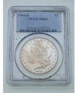 1904-O $1 Dólar De Plata Morgan Calificado Por PCGS Como MS64 - $258.33 CAD
