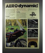 1981 Pacifico Aero Fairing Ad - Aero Dynamic - £14.78 GBP