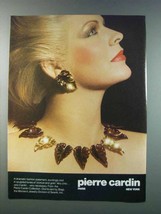 1981 Pierre Cardin Necklace and Earrings Ad - £14.50 GBP