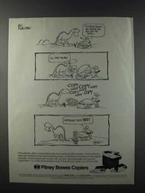 1981 Pitney Bowes Copiers Ad - B.C. by Johnny Hart - Big Small - £13.91 GBP