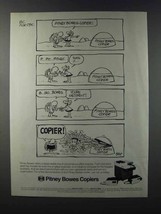 1981 Pitney Bowes Copiers Ad - B.C. by Johnny Hart - £13.91 GBP