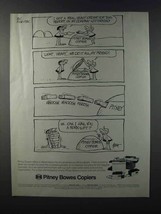 1981 Pitney Bowes Copiers Ad - B.C. by Johnny Hart - Heavy Order - £14.53 GBP