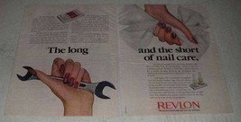 1981 Revlon Flawless 10 and Nail Starter Kit Ad - $18.49