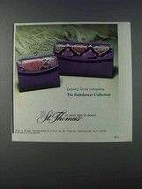 1981 St. Thomas Raindancer Collection Ad - Luxury - £14.27 GBP