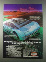 1981 Texaco Oil Ad - Petroleum in Body of Your Car - $18.49