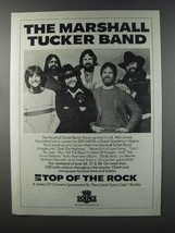 1981 The Marshall Tucker Band Ad - Coca-Cola Rock - £14.45 GBP