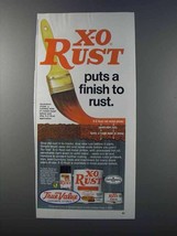 1981 True Value X-O Rust Red Metal Primer Ad - £14.78 GBP