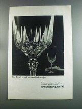 1982 Cristal d'arques Avignon Crystal Ad - £14.48 GBP