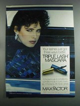 1982 Max Factor Triple Lash Mascara Ad - Got Better - $18.49