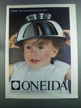 1982 Oneida Paul Revere Bowl Ad - Main Attraction - £14.56 GBP