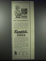 1913 Campbell&#39;s Chicken Soup Ad - Here&#39;s Where - £14.87 GBP