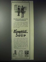 1913 Campbell&#39;s Tomato Soup Ad - We&#39;d Like To Show You - $18.49