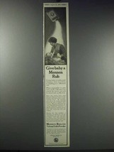 1913 Mennen's Borated Talcum Toilet Powder Ad - Baby - $18.49