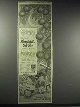 1914 Campbell's Tomato Soup Ad - Under Love-Apple Tree - $18.49