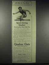 1914 Quaker Oats Ad - Spirit-Giving - $18.49