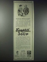 1913 Campbell's Tomato Soup Ad - Will Do You Good - £14.78 GBP