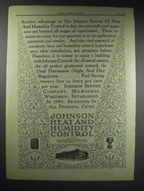 1929 Johnson Heat Ad - Washington High School - £14.52 GBP