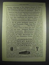 1929 Johnson Heat Ad - Washington High School - $18.49