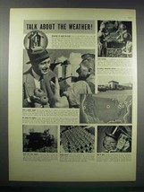 1938 Heinz Tomato Juice Ad - Talk About the Weather - £14.62 GBP