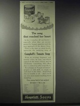 1914 Campbell's Tomato Soup Ad - Song Reached Her Heart - $18.49