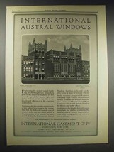 1929 International Windows Ad - Evanston High School - £14.27 GBP