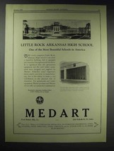 1929 Medart Lockers Ad - Little Rock Arkansas High - £14.61 GBP