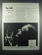 1945 Listerine Antiseptic Ad - Your Cold - $18.49