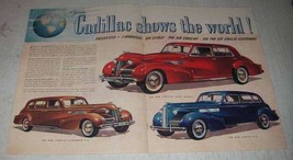 1938 Cadillac Fleetwood, Sixty Special & LaSalle V-8 Ad - £14.78 GBP