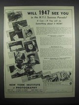 1947 New York Institute of Photography Ad - See You - £14.78 GBP