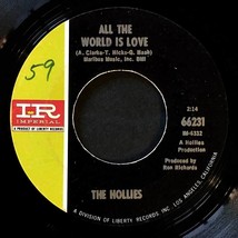 The Hollies - On A Carousel / All The World is Love [7&quot; 45 rpm Single] Imperial - £4.55 GBP