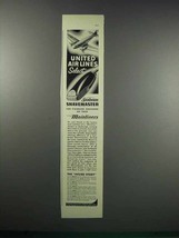 1938 Sunbeam Shavemaster Ad - United Air Lines Select - £14.53 GBP