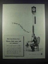 1944 Bell Telephone System Ad - Better Stop Now - $18.49