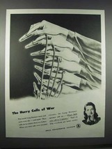 1944 Bell Telephone System ad - Hurry Calls of War - $18.49