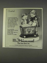 1982 Goebel M.I. Hummel Figurine Ad - £14.77 GBP