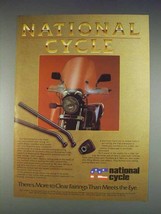 1982 National Cycle Plexifairing II Fairing Ad - £14.44 GBP