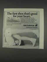 1982 New Balance Jamboree Shoe Ad - Good For Your Heart - £14.54 GBP